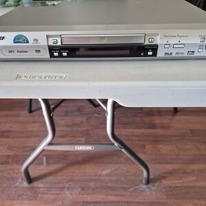 PIONEER Silver/Gray DVD Player Instruction Manual in Packaging